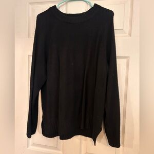 Time and Tru Black Sweater